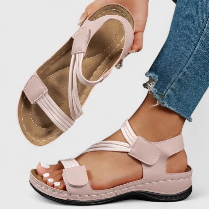 Beatrice | Sandali Comfy Donna Beige dal Design Minimal