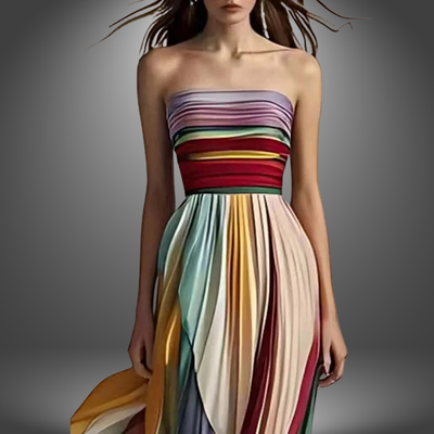 Aural | Abito Lungo Casual Chic con Eleganza Naturale