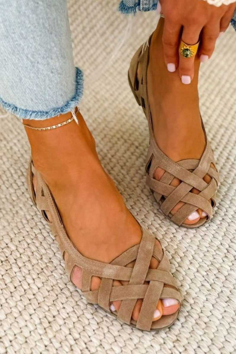 Giulia | Sandali Intrecciati da Donna Eleganti e Comodi