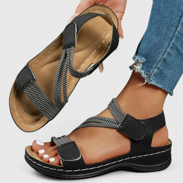 Beatrice | Sandali Comfy Donna Beige dal Design Minimal