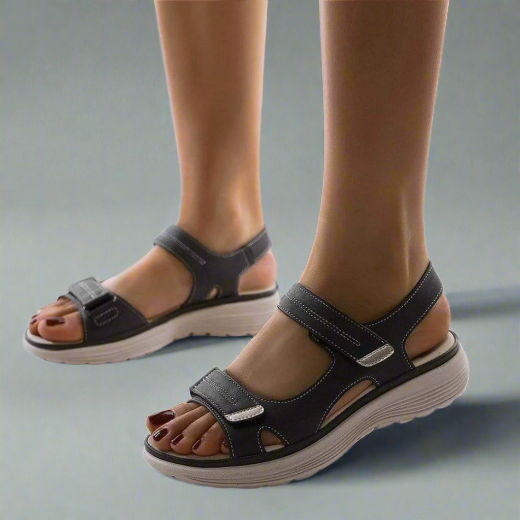 Elena | Sandali Ortopedici Donna in Materiale Premium per Comfort e Stile