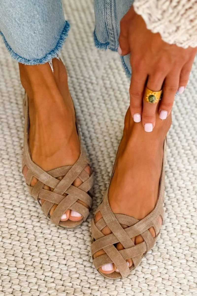 Giulia | Sandali Intrecciati da Donna Eleganti e Comodi