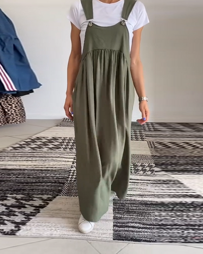 Camille | Vestito Fluido Senza Maniche per uno Stile Casual-Chic