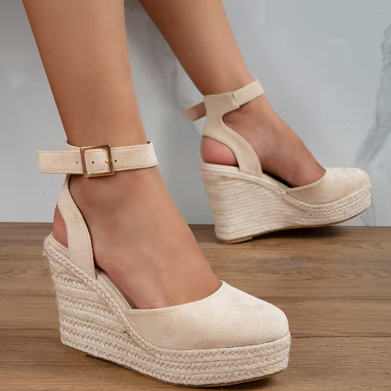 Francesca | Sandali con Zeppa Slingback da Donna