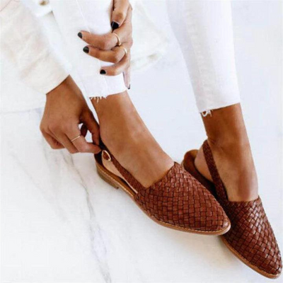 Sorea | Eleganza e Comfort negli Slingback Intrecciati