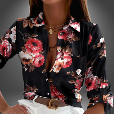 Sonia | Blusa Artistica Elegante da Donna in Tessuto Premium