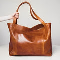 Borsa a tracolla in pelle vintage Aurora's Charm