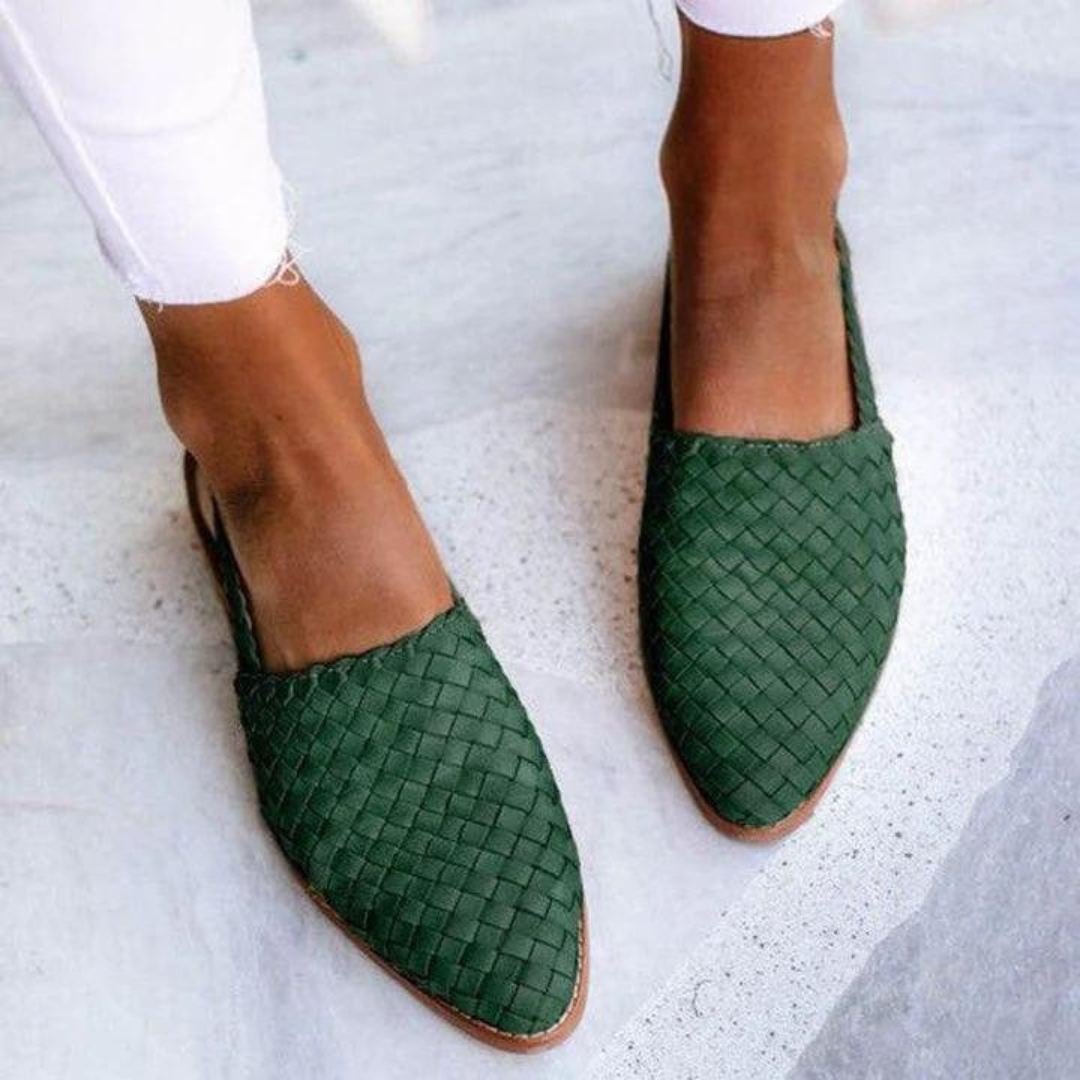 Sorea | Eleganza e Comfort negli Slingback Intrecciati