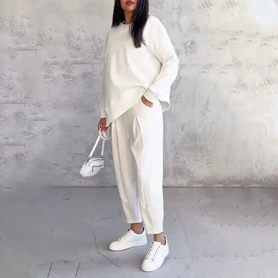 Emily | Set Elegante con Manica Lunga e Pantaloni Comodi
