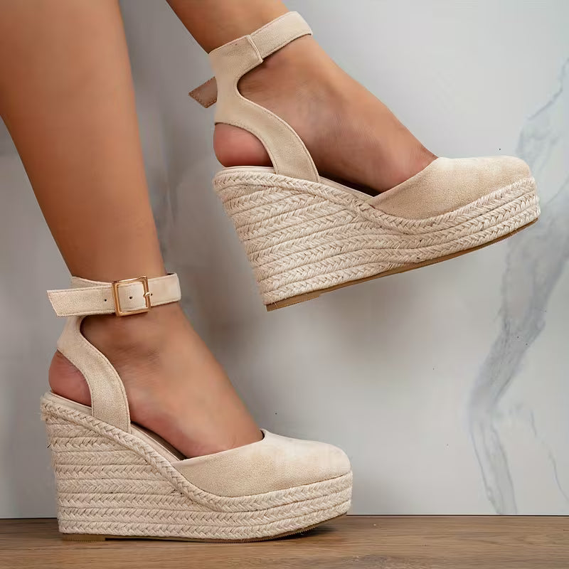 Francesca | Sandali con Zeppa Slingback da Donna