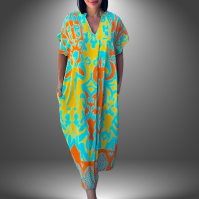 Sofia | Vestito Lungo Premium Floreale
