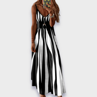 Adriana | Abito Lungo Casual Elegante in Tessuto Premium per Un Look Sofisticato