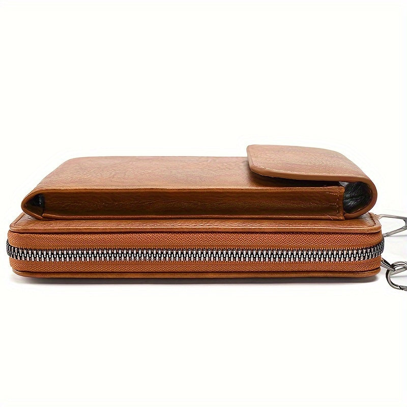 Borsa chic compatta in pelle di Nicole
