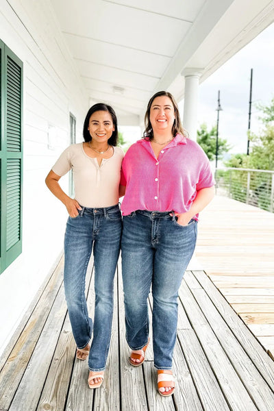 Alma | Jeans Scolpenti a Vita Alta per Curve Perfette