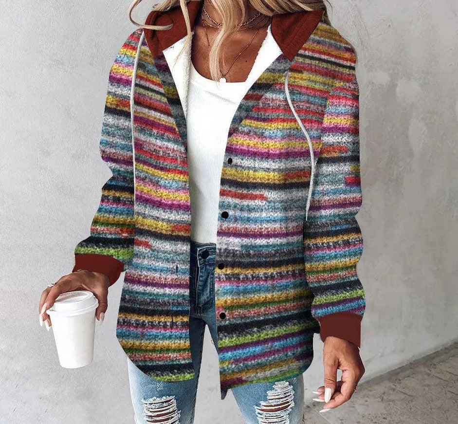EMILIA™ | FELPA CON CAPPUCCIO ELEGANTE