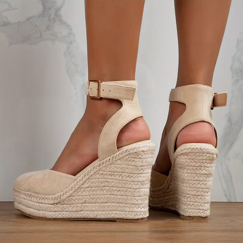 Francesca | Sandali con Zeppa Slingback da Donna