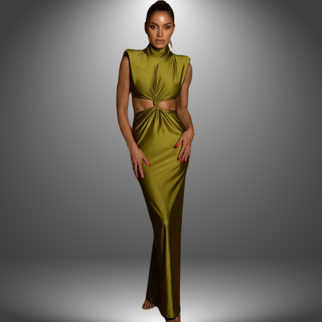 Valentina | Abito Lungo Artigianale Elegante da Donna
