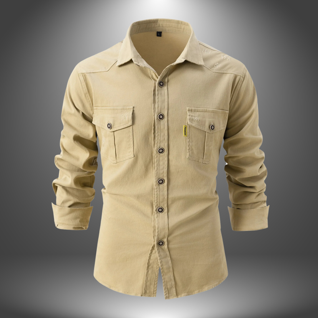 Carlo | Camicia Elegante a Maniche Lunghe per Stile e Comfort