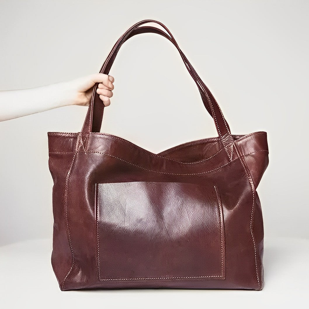 Borsa a tracolla in pelle vintage Aurora's Charm
