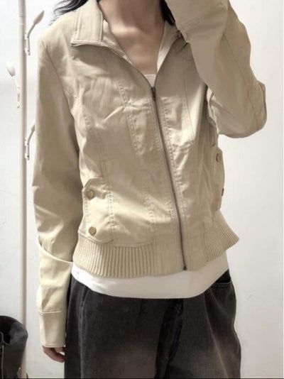 Giacca Retrò Americana | Stile Elegante e Leggerezza Autunnale