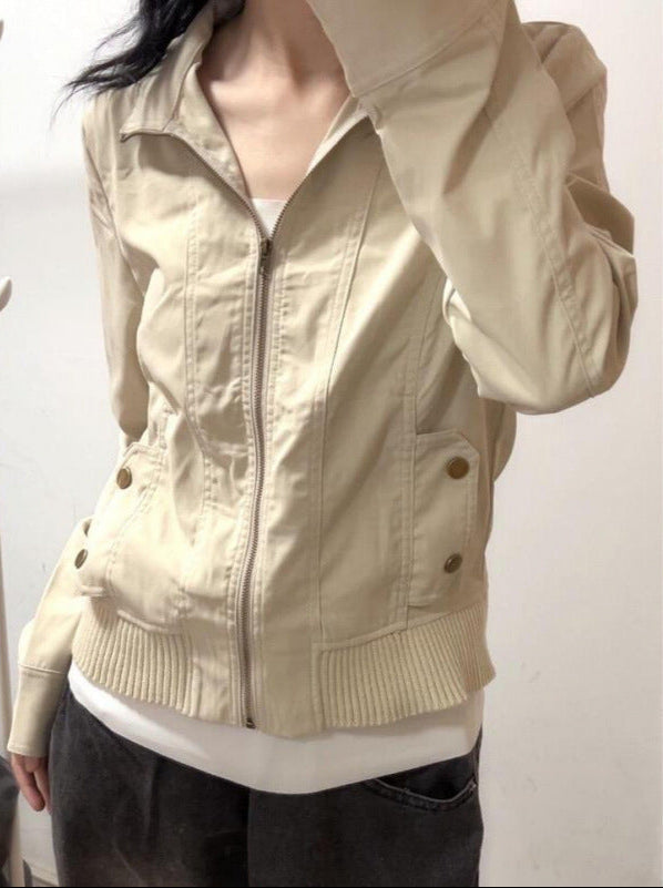 Giacca Retrò Americana | Stile Elegante e Leggerezza Autunnale