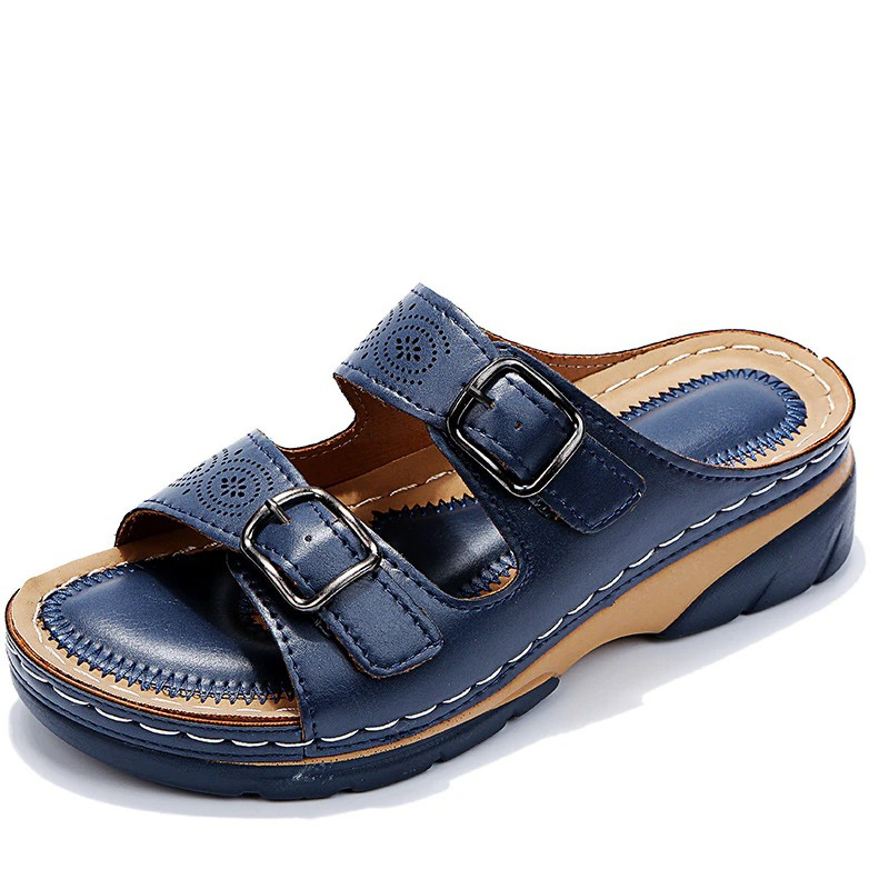 Lorna | Sandali Ortopedici in Pelle Comfort