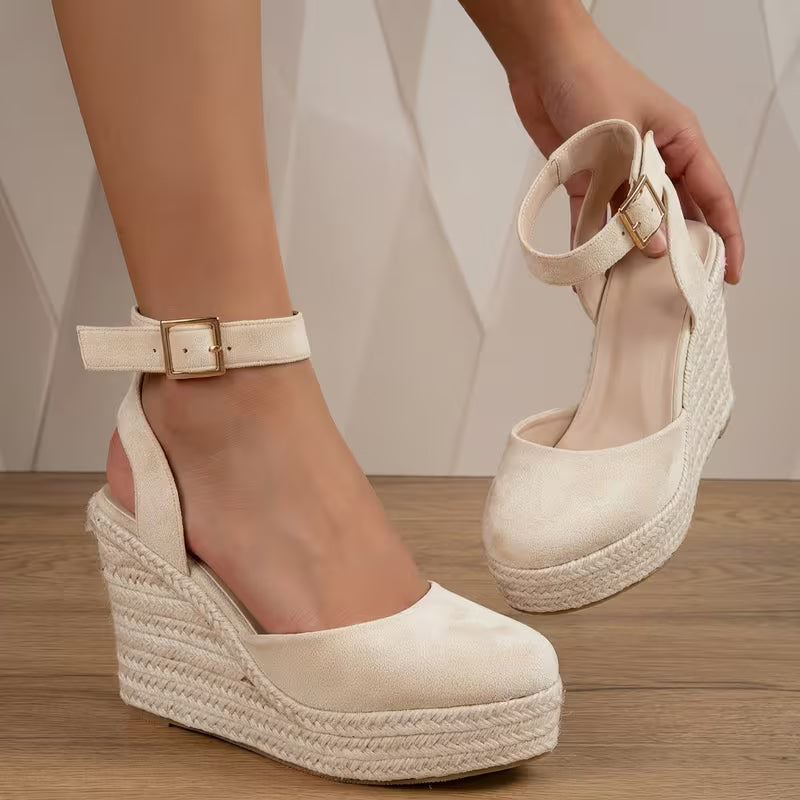 Francesca | Sandali con Zeppa Slingback da Donna