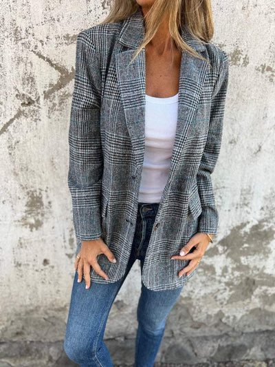 Marta | Blazer Elegante a Quadri