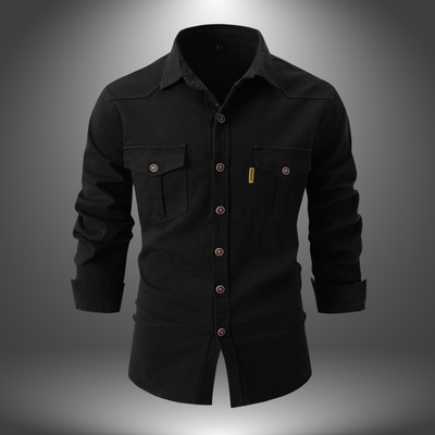 Carlo | Camicia Elegante a Maniche Lunghe per Stile e Comfort
