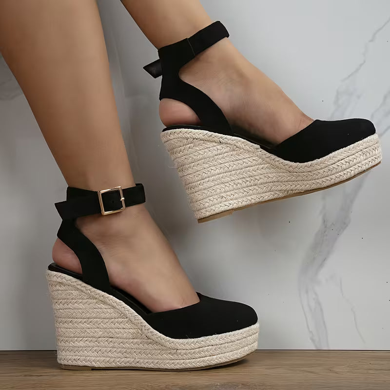 Francesca | Sandali con Zeppa Slingback da Donna