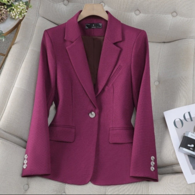 Claudia | Blazer Aderente con Maniche Lunghe e Tasche Funzionali
