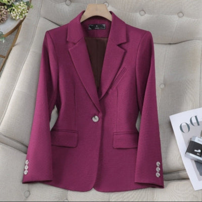 Claudia | Blazer Aderente con Maniche Lunghe e Tasche Funzionali