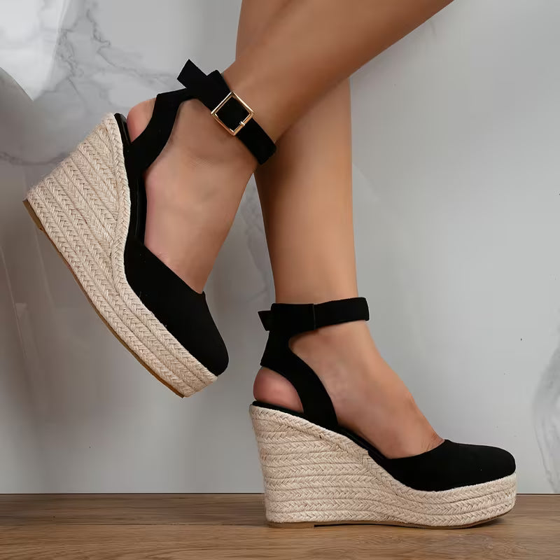 Francesca | Sandali con Zeppa Slingback da Donna