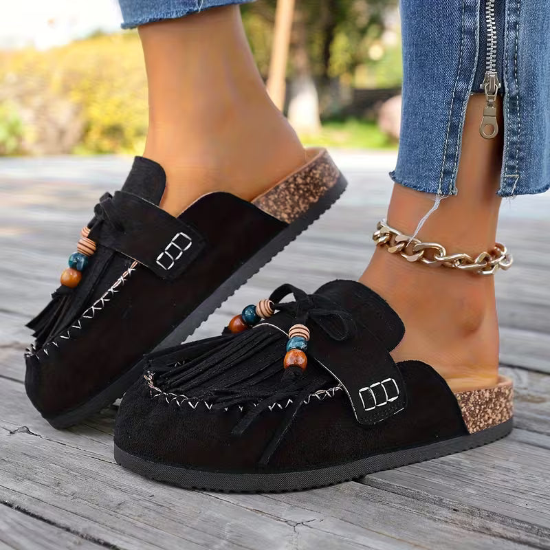 Elena | Sandali Boho da Donna con Nappine Zara