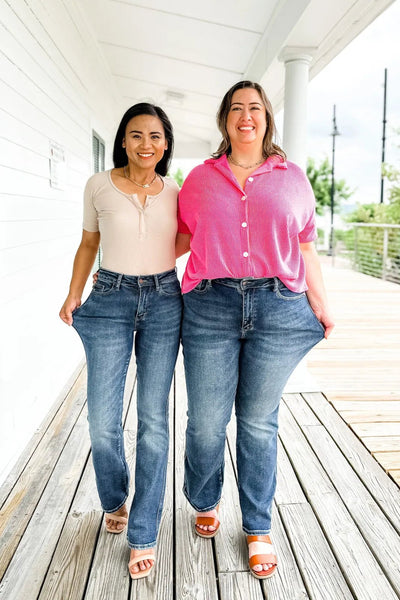 Alma | Jeans Scolpenti a Vita Alta per Curve Perfette