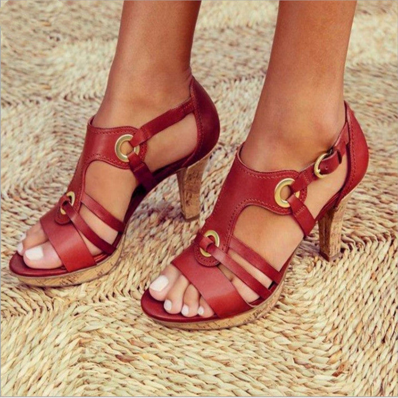 Livia | Sandali Eleganti con Tacco Alto per un Comfort Superiore