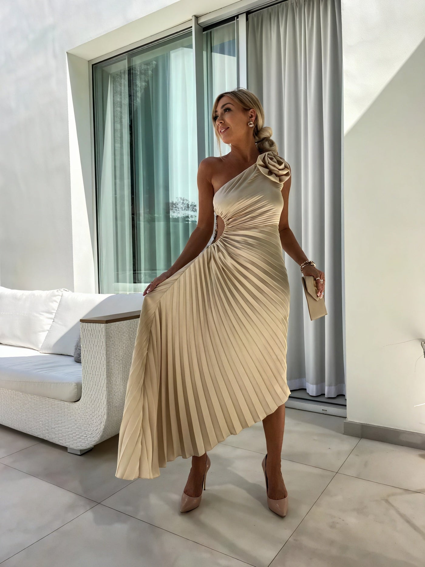 Livia | Abito Monospalla Elegante