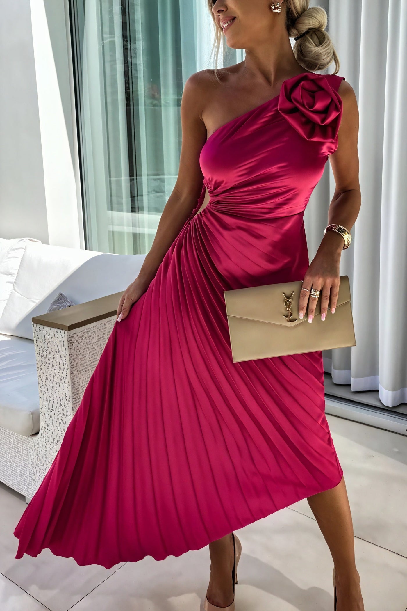 Livia | Abito Monospalla Elegante
