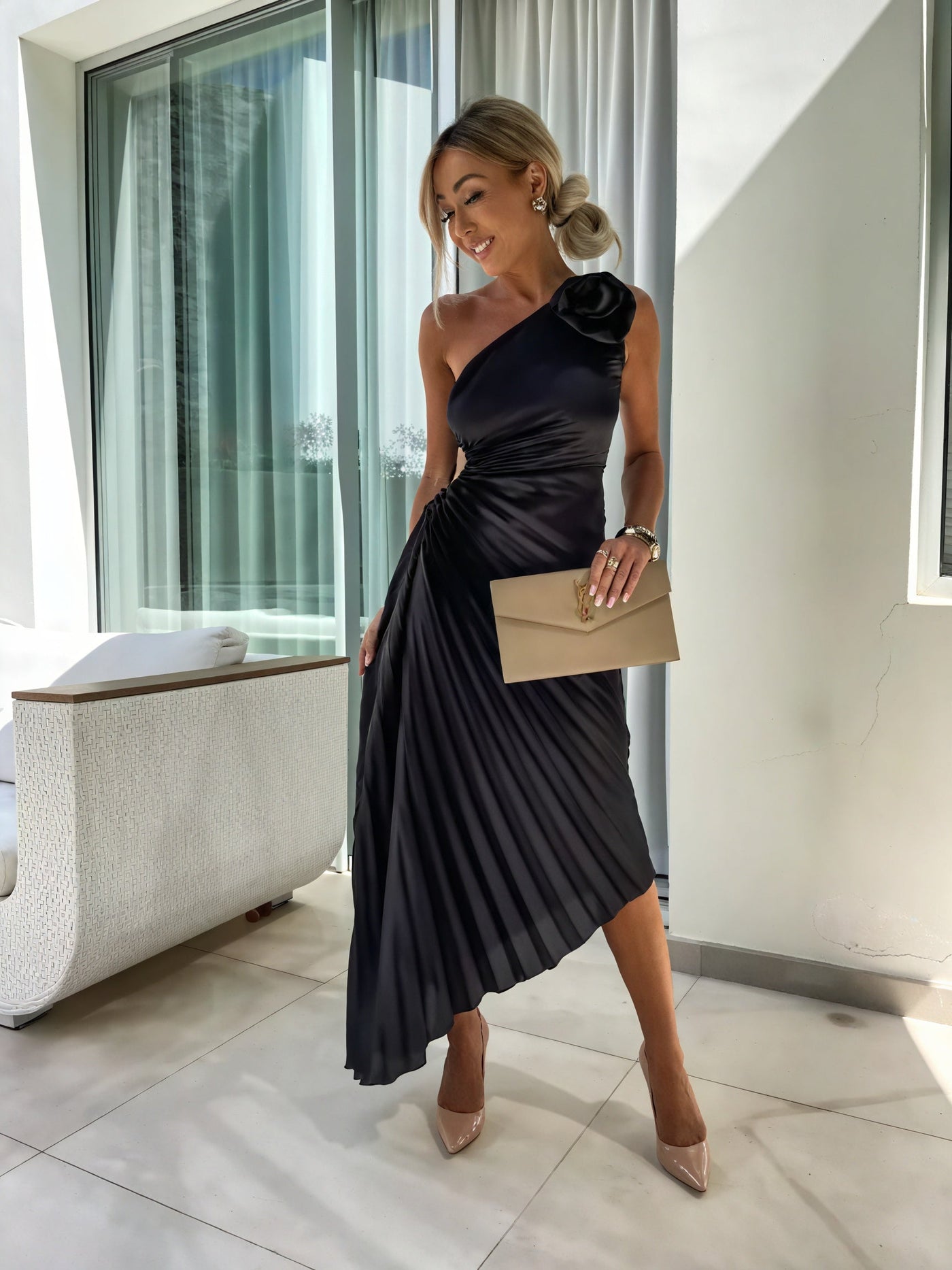 Livia | Abito Monospalla Elegante