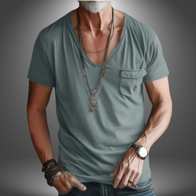 Thiago | T-shirt Fatta a Mano da Uomo Estate Elegante
