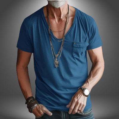 Thiago | T-shirt Fatta a Mano da Uomo Estate Elegante