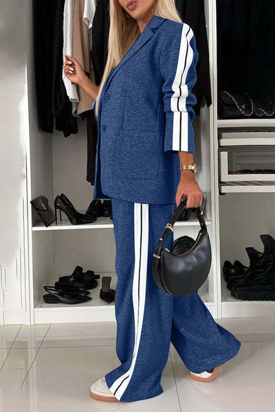 Mara | Set Completo Con Collo A Contrasto