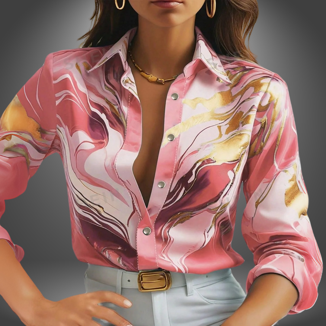 Alessia | Camicia Casual Artigianale da Donna