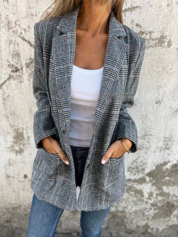 Marta | Blazer Elegante a Quadri