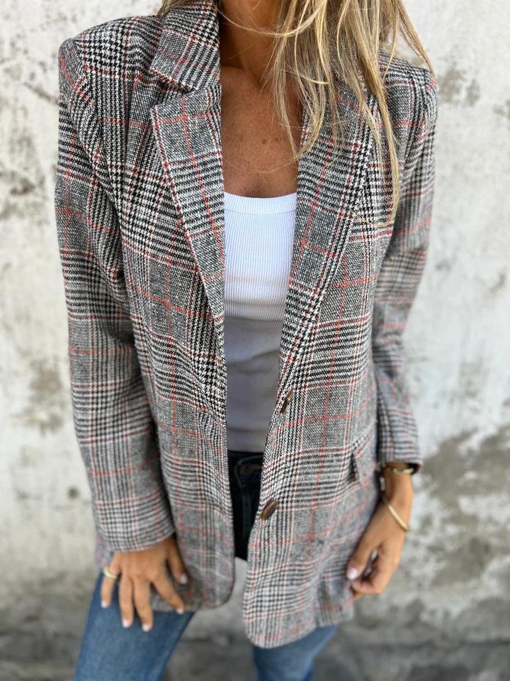 Marta | Blazer Elegante a Quadri