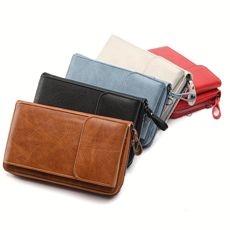 Borsa chic compatta in pelle di Nicole