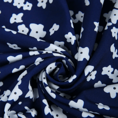 Arianna | Abito Lungo Floreale Elegante in Tessuto Premium