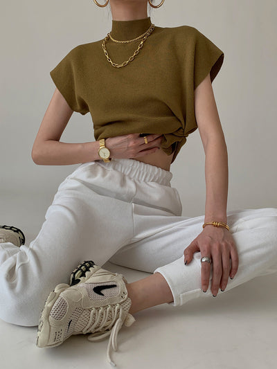 Elisa | Gilet Maglia Morbida Effetto Lana per Look Chic e Comodi