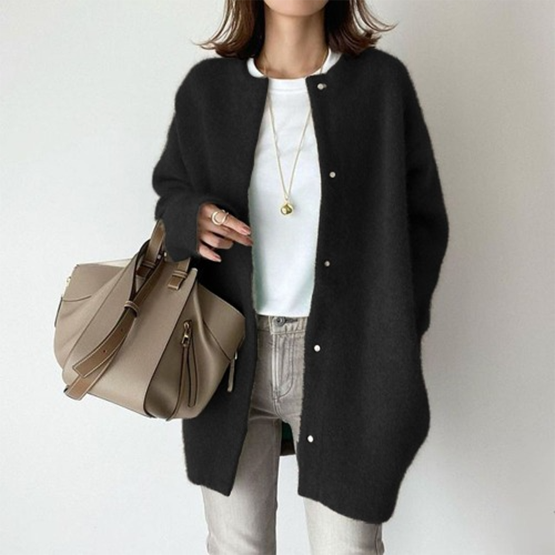 Silvia | Cardigan Elegante in Cashmere Morbido