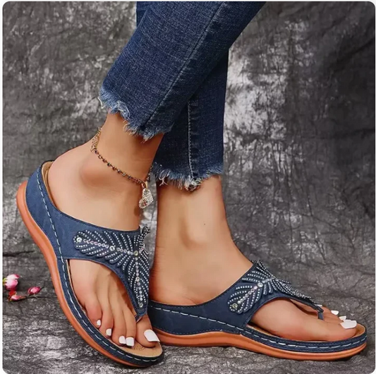 Giovanna | Sandali Flip Flop Ortopedici da Donna per Comfort Quotidiano